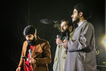 تصاویر/ سومین شب از برپایی جشن بزرگ خیابانی بمناسبت ولادت باسعادت صاحب الزمان (عج) در بابل