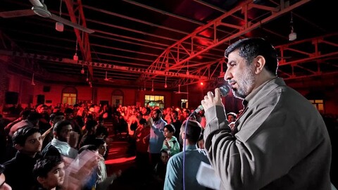 تصاویر/ یادواره شهدای روحانی دشتستان و بزرگداشت شهید عاشوری در مدرسه علمیه برازجان