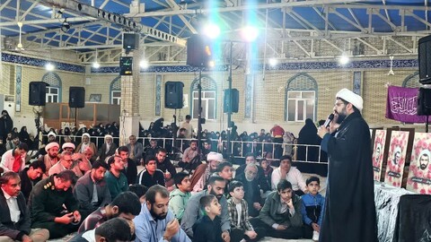 تصاویر/ یادواره شهدای روحانی دشتستان و بزرگداشت شهید عاشوری در مدرسه علمیه برازجان