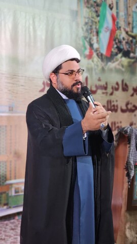 تصاویر/ یادواره شهدای روحانی دشتستان و بزرگداشت شهید عاشوری در مدرسه علمیه برازجان