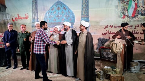 تصاویر/ یادواره شهدای روحانی دشتستان و بزرگداشت شهید عاشوری در مدرسه علمیه برازجان