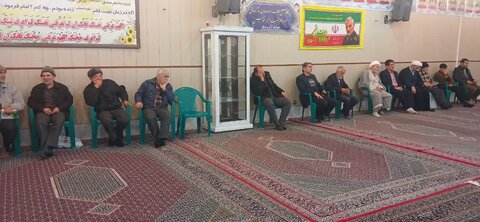 تصاویر/مراسم مناجات شعبانیه در مدرسه امیرالمؤمنین (ع) آران وبیدگل