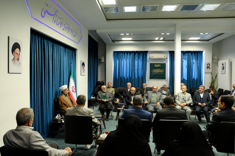 تصاویر / دیدار رئیس ستاد عتبات عالیات استان قزوین با نماینده ولی فقیه در استان قزوین