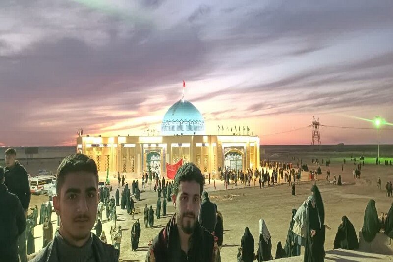 طلاب بسیجی کرمانشاه از مناطق عملیاتی جنوب بازدید کردند