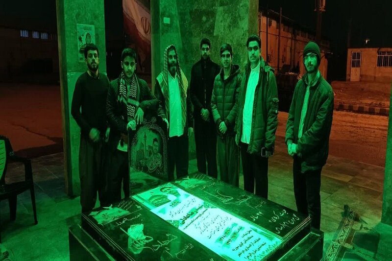 طلاب بسیجی کرمانشاه از مناطق عملیاتی جنوب بازدید کردند