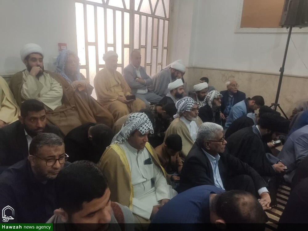 آیین عمامه گذاری طلاب مدرسه علمیه امام علی بن ابیطالب(ع) اهواز