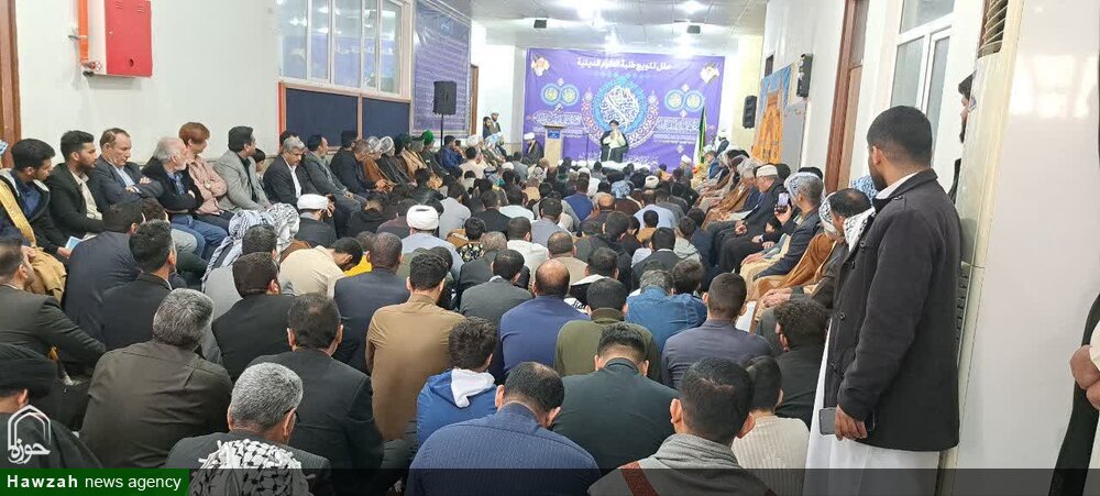 آیین عمامه گذاری طلاب مدرسه علمیه امام علی بن ابیطالب(ع) اهواز