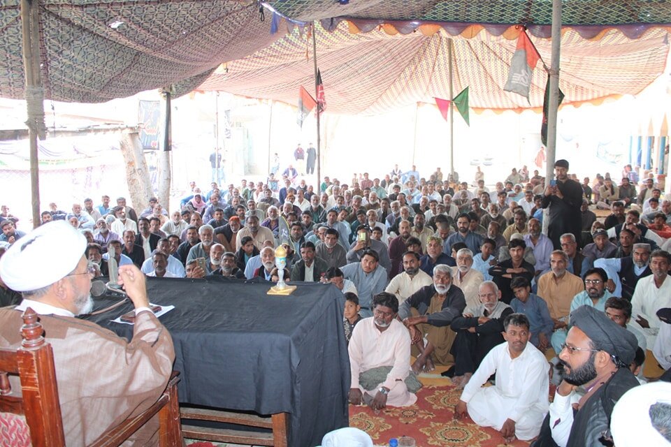 علامہ شبیر حسن میثمی کی مدرسہ دارالحکمت ببرلوء سندھ کے سالانہ جلسہ میں شرکت اور خطاب