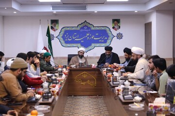 تصاویر/ دیدار رئیس مرکز راهبری جذب حوزه های علمیه کشور با اعضای کارگروه جذب حوزه یزد