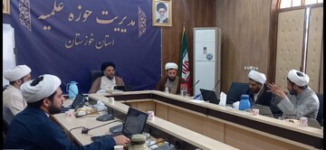 تصاویر/ جلسه شورای علمی نهمین جشنواره استانی علامه حلی(ره)