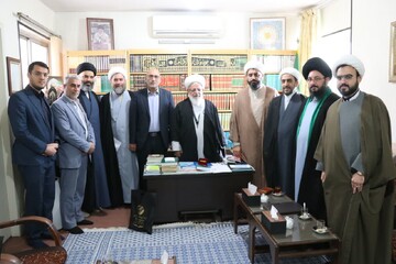 تصاویر/ دیدار رئیس مرکز راهبری جذب حوزه های علمیه با آیت الله محمد رضا ناصری