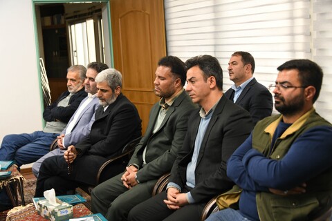 تصاویر| دیدار ستاد توسعه و بازسازی عتبات عالیات اصفهان با امام جمعه
