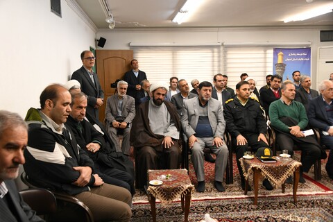 تصاویر| دیدار ستاد توسعه و بازسازی عتبات عالیات اصفهان با امام جمعه