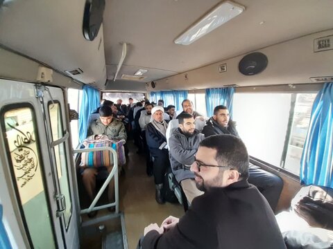 تصاویر/ اردوی طلاب مدرسه علمیه آیت‌الله یثربی(ره) به مشهد مقدس