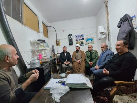 تصاویر/ بازدید امام جمعه چایپاره از کسبه و بازاری ها