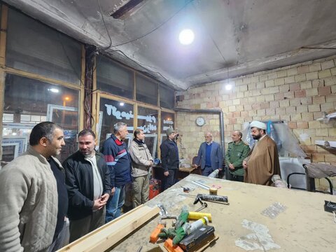 تصاویر/ بازدید امام جمعه چایپاره از کسبه و بازاری ها