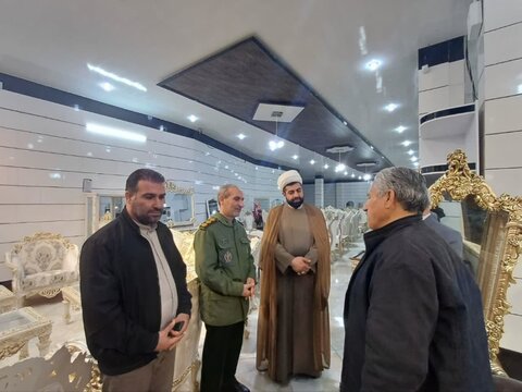 تصاویر/ بازدید امام جمعه چایپاره از کسبه و بازاری ها