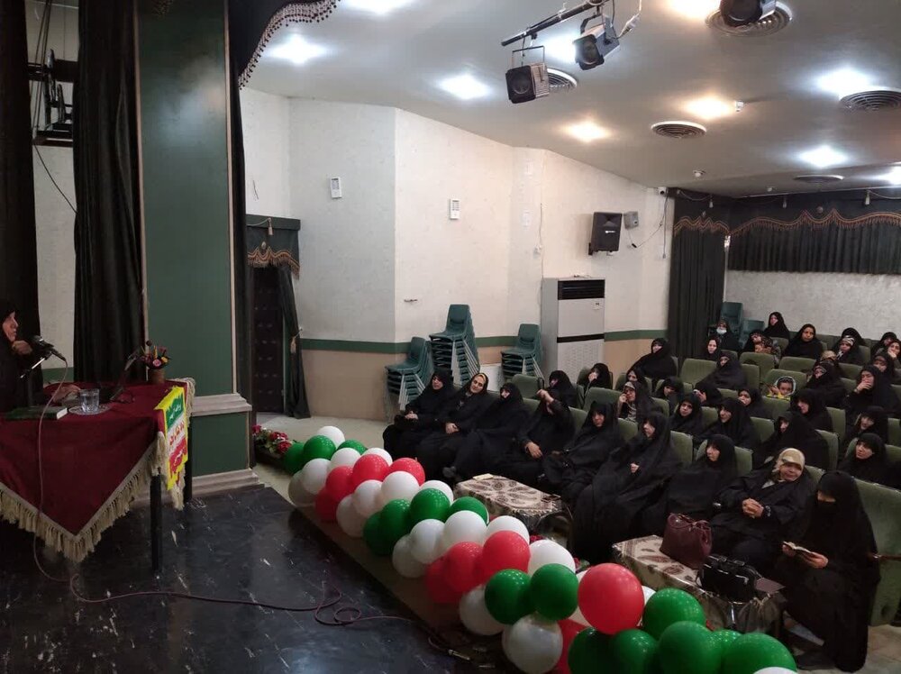 برگزاری همایش شورای هییات مذهبی و بانوان مداح کاشان