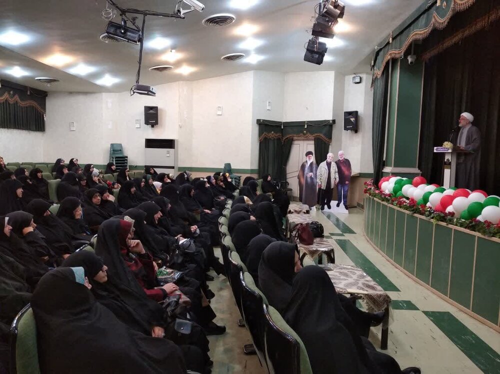 برگزاری همایش شورای هییات مذهبی و بانوان مداح کاشان