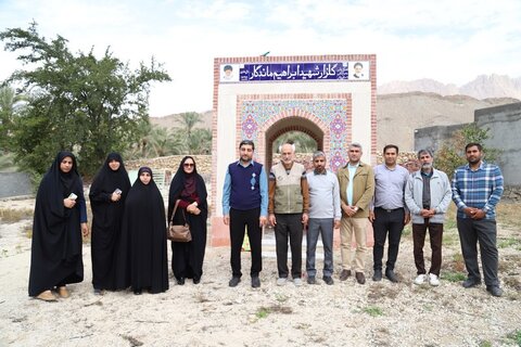 گزارش تصویری اردو جهادی اداره کتابخانه های عمومی استان بوشهر