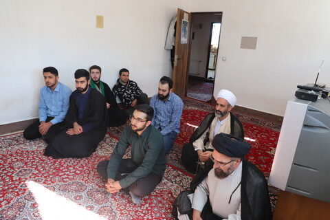 تصاویر/سخنرانی مدیر حوزه علمیه کردستان در جمع طلاب حوزه علمیه حضرت ولیعصر(عج)بیجار