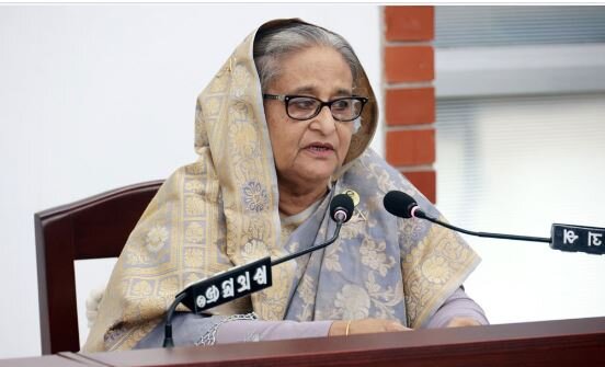 यूनुस सरकार ने बांग्लादेश को बना दिया आतंकवाद का गढ़ः शेख हसीना यूनुस सरकार ने बांग्लादेश को बना दिया आतंकवाद का गढ़ः शेख हसीना