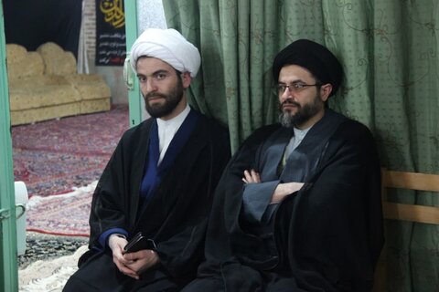 تصاویر / مراسم مناجات شعبانیه در مدرسه علمیه سردارین