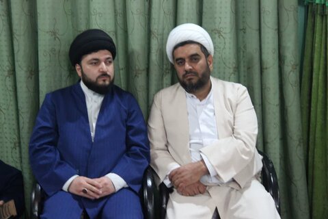 تصاویر / مراسم مناجات شعبانیه در مدرسه علمیه سردارین