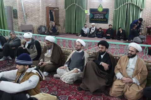 تصاویر / مراسم مناجات شعبانیه در مدرسه علمیه سردارین