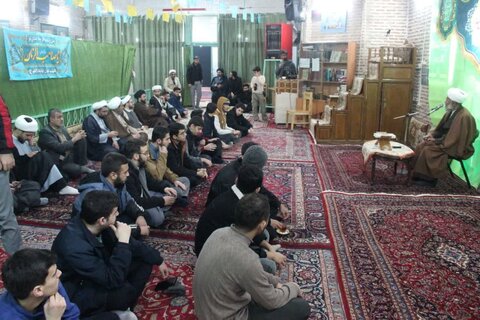 تصاویر / مراسم مناجات شعبانیه در مدرسه علمیه سردارین