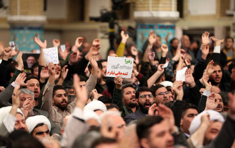 Photos/ Des milliers de personnes de la province de l'Azerbaïdjan oriental rencontrent le leader de la révolution