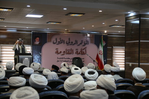 تصاویر/اولین همایش بین المللی کلمة المقاومه برگزار شد