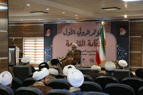 تصاویر/اولین همایش بین المللی کلمة المقاومه برگزار شد