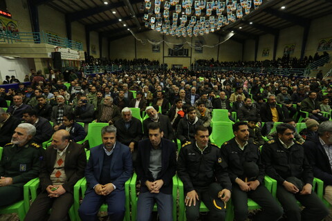 تصاویر / مراسم گرامیداشت روز حماسه و ایثار شهر شاهد نمونه کشور دُرچه اصفهان