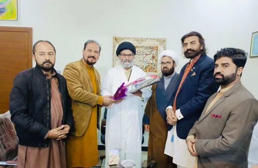 علامہ اشفاق وحیدی کی قائد ملت جعفریہ سے وفد کے ہمراہ ملاقات / بین الاقوامی، ملکی صورتحال اور تنظیمی امور پر گفتگو