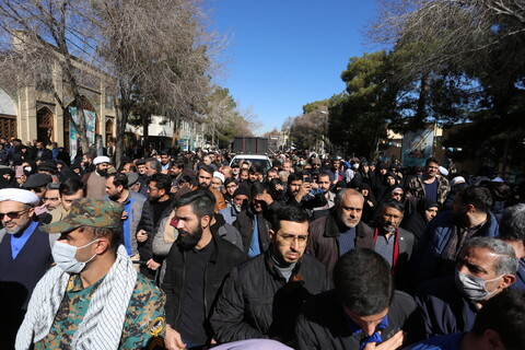 تصاویر / مراسم تشییع آیت‌الله مستجابی در اصفهان‎