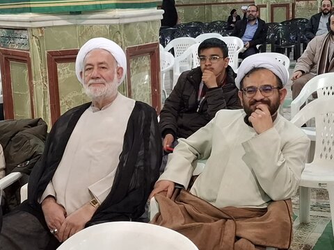 تصاویر/ اجتماع طلاب و فضلای منطقه‌کاشان مقیم قم درآران وبیدگل