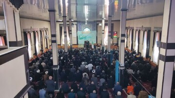 تصاویر/ آیین عبادی سیاسی نماز جمعه چهاربرج