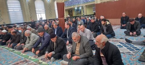 تصاویر/ اقامه نماز جمعه شهر محمدیار