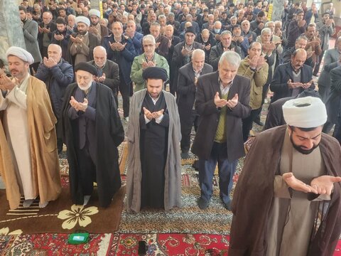 تصاویر/ آیین عبادی سیاسی نماز جمعه چایپاره