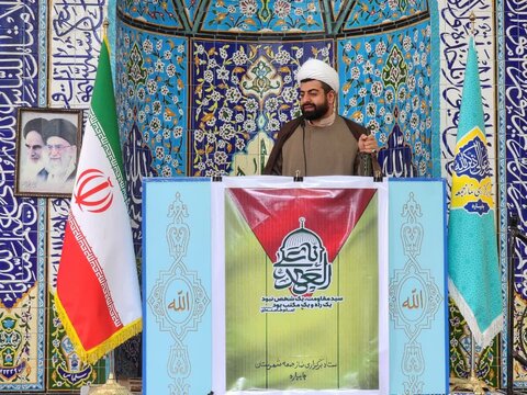 تصاویر/ آیین عبادی سیاسی نماز جمعه چایپاره