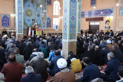 تصاویر/ اقامه نماز جمعه نقده