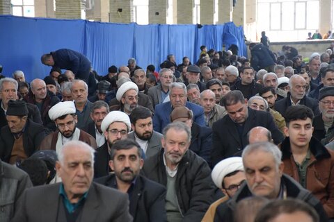 تصاویر/  آئین عبادی سیاسی نمازجمعه خوی