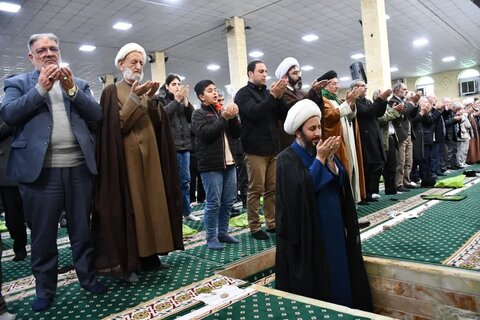 تصاویر/  آئین عبادی سیاسی نمازجمعه خوی