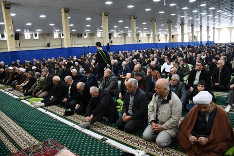 تصاویر/  آئین عبادی سیاسی نمازجمعه خوی