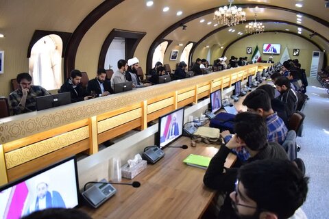 تصاویری از هشتمین دوره المپیاد علمی حوزه‌های علمیه کشور در مجتمع مفتاح مشهد