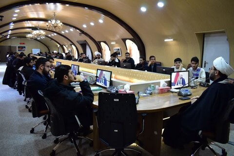 تصاویری از هشتمین دوره المپیاد علمی حوزه‌های علمیه کشور در مجتمع مفتاح مشهد