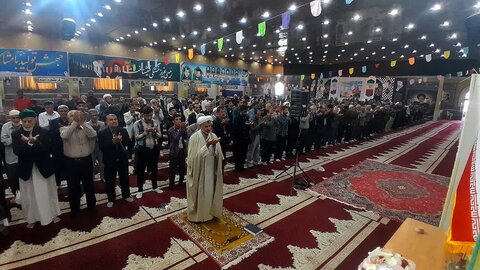 تصاویر/ نمازجمعه خورموج به روایت تصویر