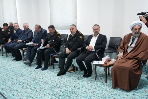 تصاویر/ برگزاری جلسه ستاد امر به معروف و نهی منکر آذربایجان‌غربی