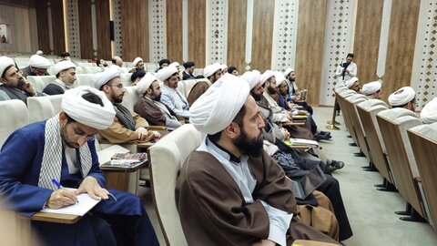 تصاویر/ همایش تهذیبی_تربیتی ویژه اساتید حوزه علمیه قم